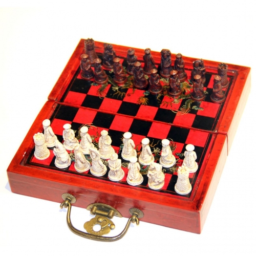 Подарункові шахи ексклюзивні старовинні китайські 2027C-C Lucky Gamer