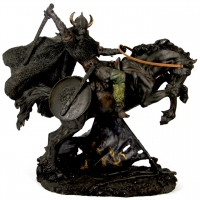 Статуэтка викинга на лошади 