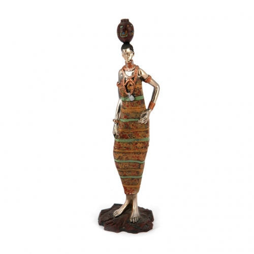 Африканская статуэтка женщины 7177 D 