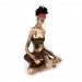 Африканская статуэтка девушки 90010 A 