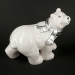 Статуетка білий ведмідь з шарфом HY09A037-2 Claude Brize