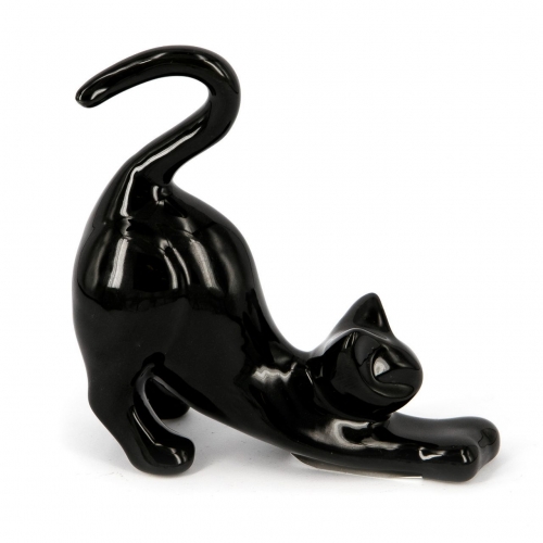 Статуэтка черная кошка HY1088-3A Claude Brize