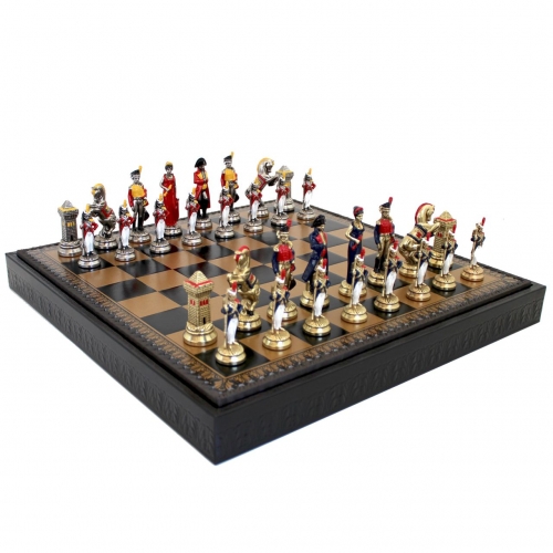 Шахматы элитные Наполеон 19-57 222GN Italfama