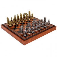 Шахматы эксклюзивные подарочные Римляне и Варвары 93M 209L Italfama