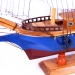 Модель корабля парусника з дерева 50 см 85018 Two Captains