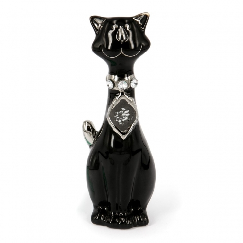 Статуетка чорний кіт HY21095-2 Claude Brize