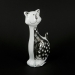 Статуетка кіт сріблясто-білий HY21096-1 Claude Brize
