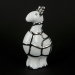 Статуетка жираф 10 см біла HY21150-3 Claude Brize