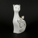 Статуетка кішки з порцеляни HY21267-2AJ Claude Brize