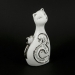 Фарфоровая статуэтка кошки HY21267-2B Claude Brize