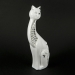 Статуетка кішка біла 21 см HY21310 Claude Brize