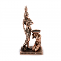 Статуетка богиня Хатхор свічник з Єгипту T422 Classic Art Статуетка богиня Хатхор свічник з Єгипту T422 Classic Art