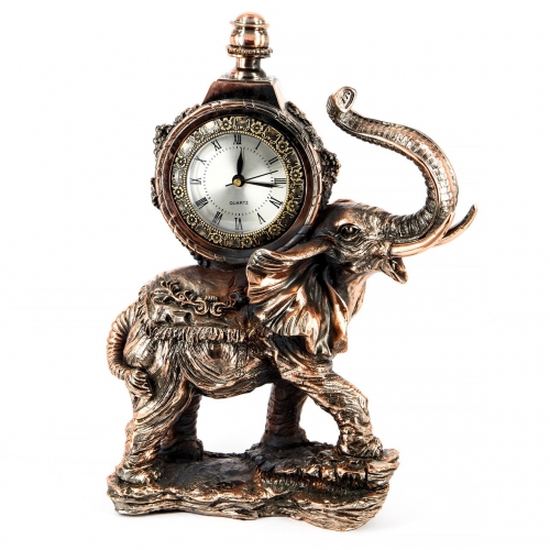 Статуетка слон камінний годинник E198 Classic Art
