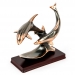 Статуетка дельфіни фігурка на підставці E251 Classic Art