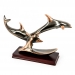 Статуетка дельфіни фігурка на підставці E251 Classic Art