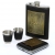 Набір із флягою і портсигаром Герб України A122 Hip Flask