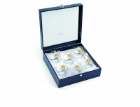 Набор бокалов для виски 6 шт gold 6218600 Chinelli