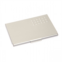 Візитниця чоловіча металева сіра 136-13 А Albero Ode