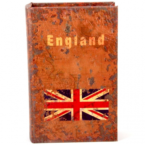 Шкатулка книга средняя England KSH-PU1662M Decos