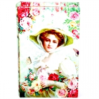 Шкатулка книга средняя Дама KSH-PU114SNM Decos Шкатулка книга средняя Дама KSH-PU114SNM Decos