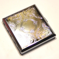 Портсигар из металла CY015-4-2 D. Smoker