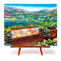 Картина объемная Гавань у моря КОП-3-12 Two Captains