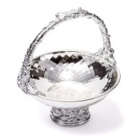 Фруктовница круглая с ручкой Диаметр 22 см Chinelli 2079306