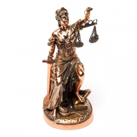 Статуэтка Фемида богиня правосудия T1139  Статуэтка Фемида богиня правосудия T1139