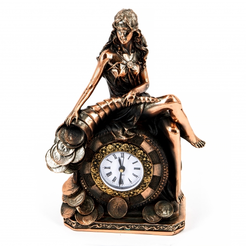Настольные часы статуэтка Фортуна T1147 Classic Art