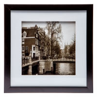 Картина ретро 28*28 B-79-19 (черный) Decos