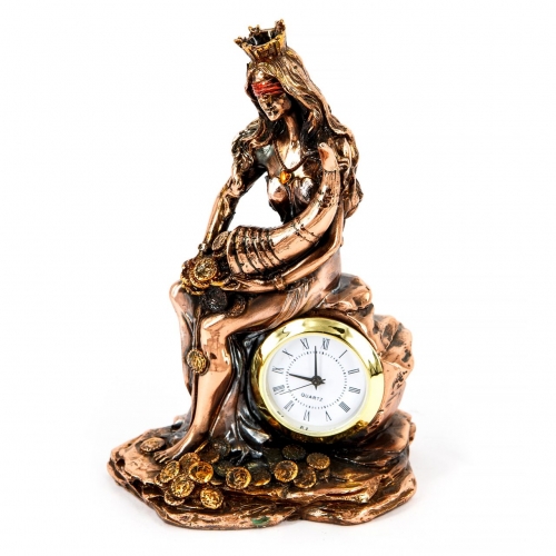 Оригінальні годинники фігурка Фортуна богиня удачі TW1388 Classic Art
