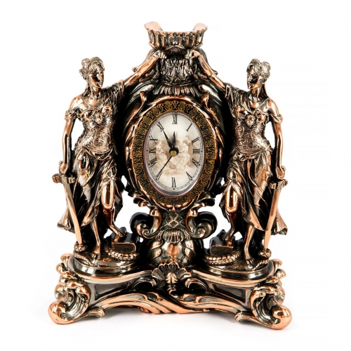 Часы для камина статуэтки Фемиды T1403 Classic Art