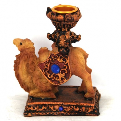 Статуэтка верблюд подсвечник на одну свечу 4057 