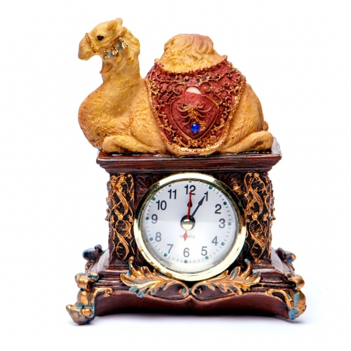 Статуетка верблюд настільний годинник 4304 Decos