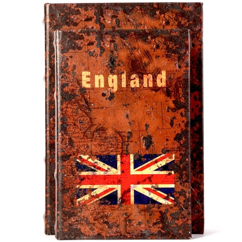 Набір книг шкатулок England 2 шт KSH-PU1662 Decos