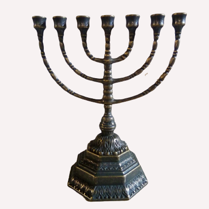 Єврейський свічник Менора в античному стилі великий на 7 свічок 82.306 ANT Alberti Livio