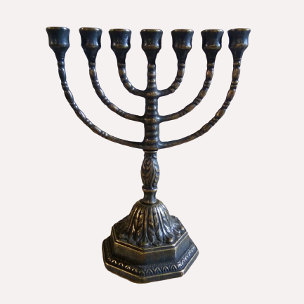 Єврейський свічник на 7 свічок в античному стилі Мінора 82.305 ANT Alberti Livio