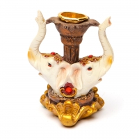 Статуэтка слон подсвечник 5539 