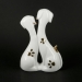 Статуэтки собак из фарфора белые GR2 100313-03 Classic Art