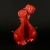 Фигурка собак из фарфора красные GR5 100310-02 Classic Art