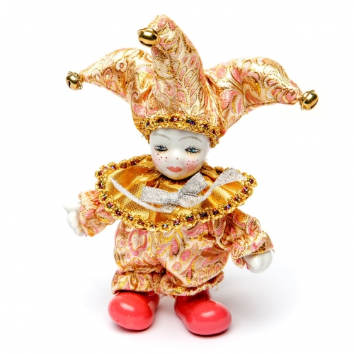 Статуэтка фигурка кукла венецианский шут A2 №2-01 