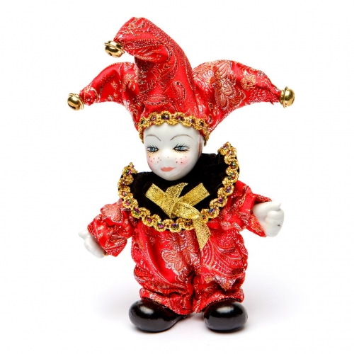 Статуэтка фигурка кукла венецианский шут A2 №2-04 