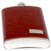 Фляга в коже на 10 унций под логотип красно коричневая A146-10C Hip Flask - фото 5 Darunok.ua Фляга в коже на 10 унций под логотип красно коричневая A146-10C Hip Flask