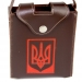 Фляга металлическая в чехле Герб Украины PT-18 Hip Flask