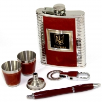 Подарунковий набір з фляги для алкоголю TZ-09 Hip Flask