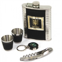 Подарункова Фляга з компасом TZ-11 Hip Flask