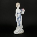 Фарфорова статуетка дівчина з квітами 2115 Classic Art
