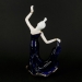 Статуетка танцююча дівчина з порцеляни гжель 0588 Classic Art