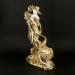 Статуэтка женщины с покрытием под золото 10199 Classic Art
