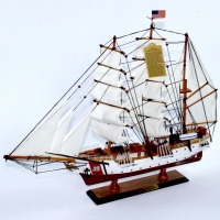 Модель парусного корабля 65 см U. S. Coast Guard HQ-3665C Two Captains